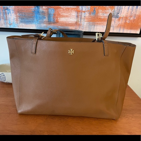 TORY BURCH Emerson Leather Tote bag - Picture 1 of 3